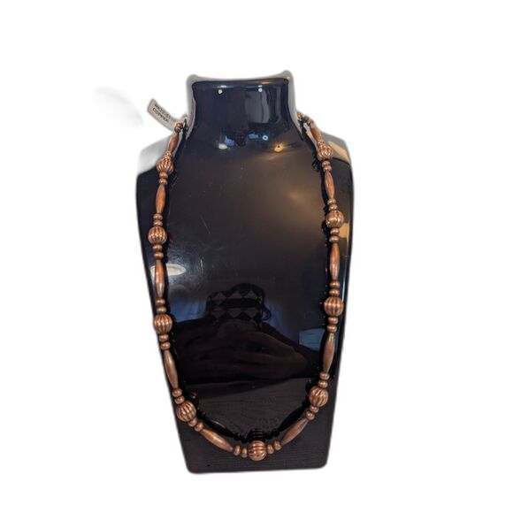 other Jewelry - Pure Copper Beaded Necklace, 19 inches